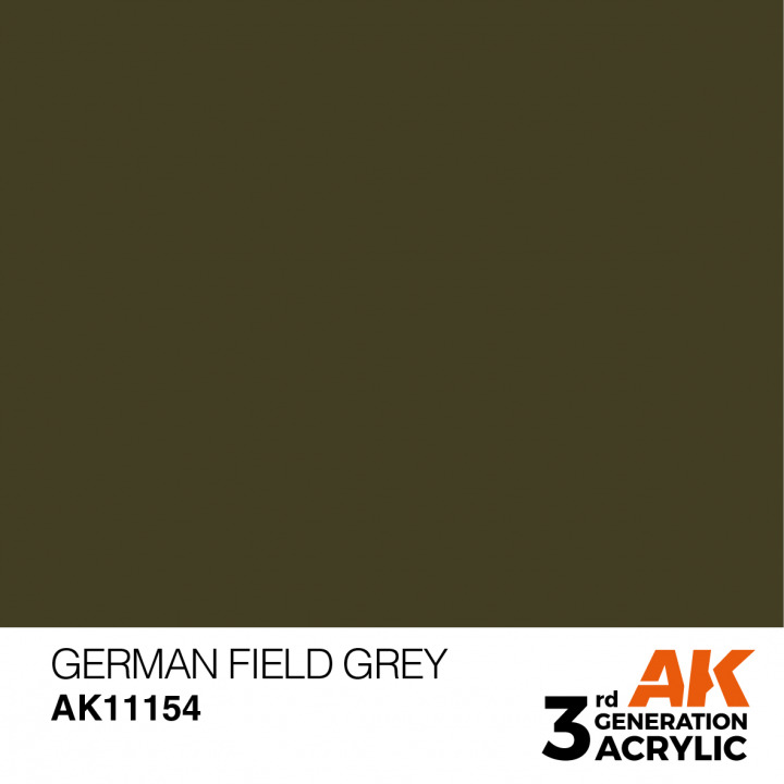 Boxart German Field Grey - Standard  AK 3rd Generation - General