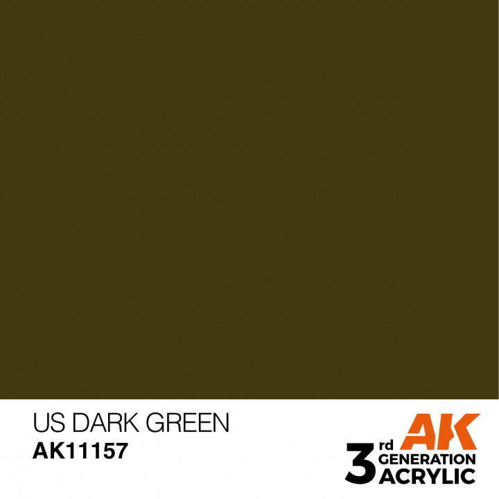 Boxart US Dark Green - Standard  AK 3rd Generation