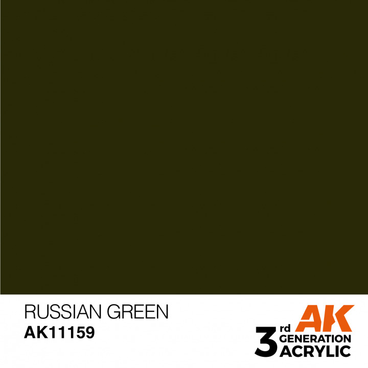 Boxart Russian Green - Standard  AK 3rd Generation