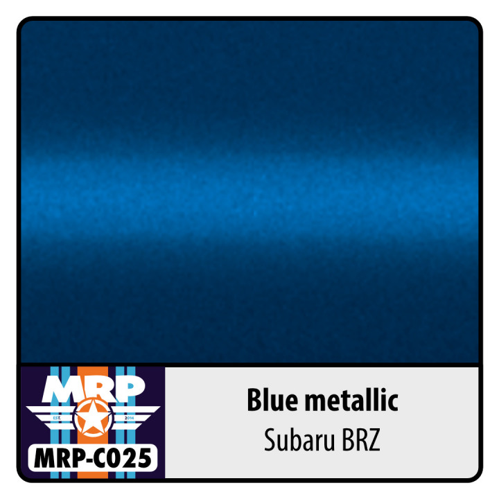 Boxart Blue Metallic for Subaru BRZ MRP-C025 MR.Paint