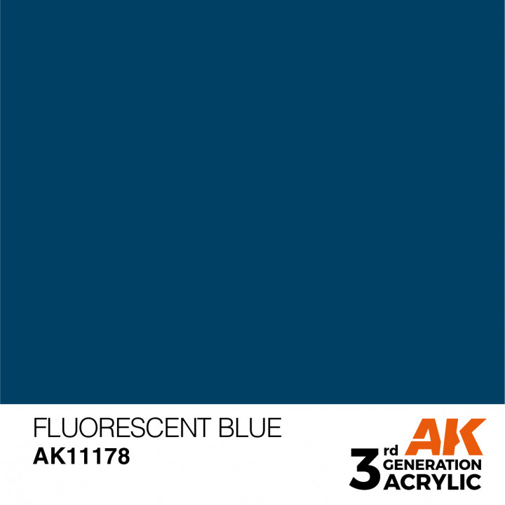 Boxart Fluorescent Blue 1 AK 3rd Generation