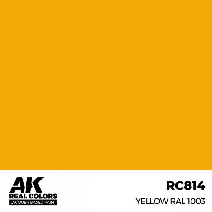 Boxart Yellow  AK Real Colors