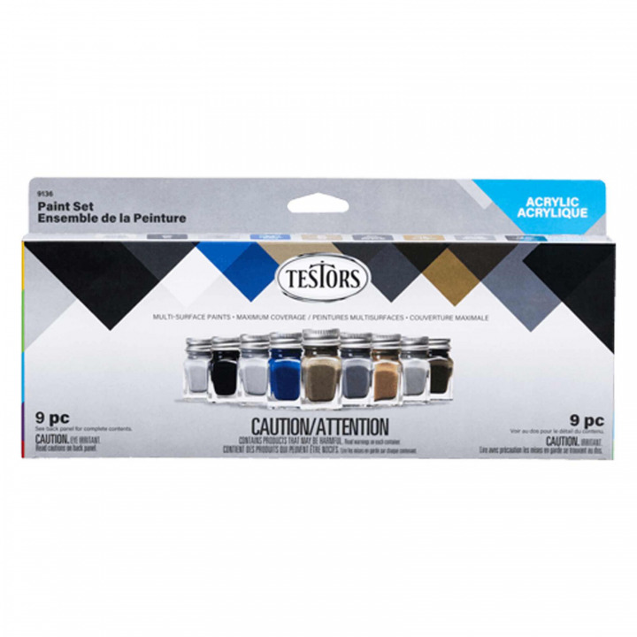 Boxart Paint Set - Acrylic  Testors