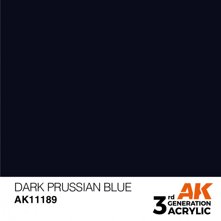 Boxart Dark Prussian Blue - Standard  AK 3rd Generation