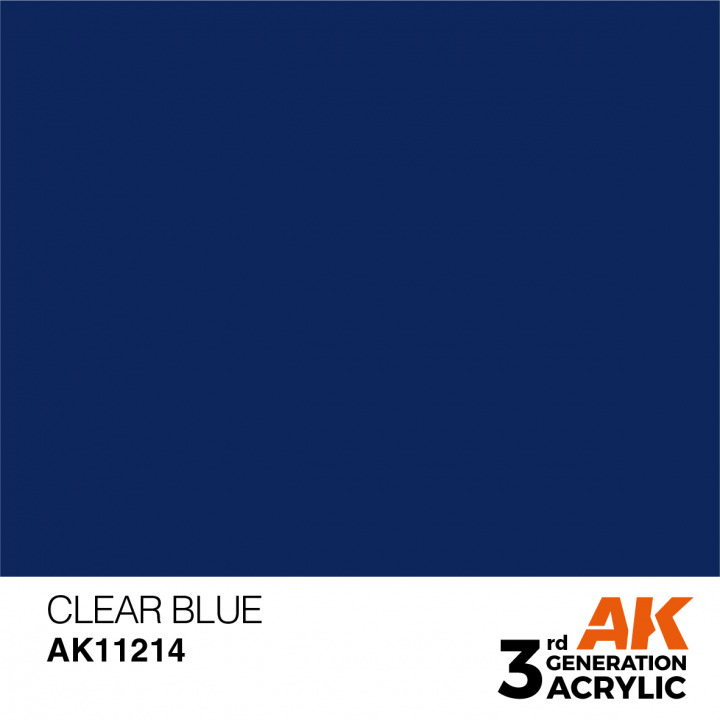 Boxart Clear Blue - Standard  AK 3rd Generation