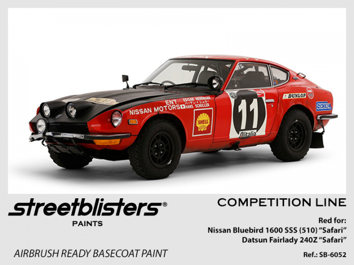 Boxart Datsun Fairlady 240Z Safari Red  StreetBlisters Paints