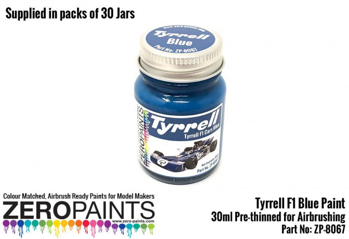 Boxart Tyrrell Blue ZP-1067/30 Zero Paints