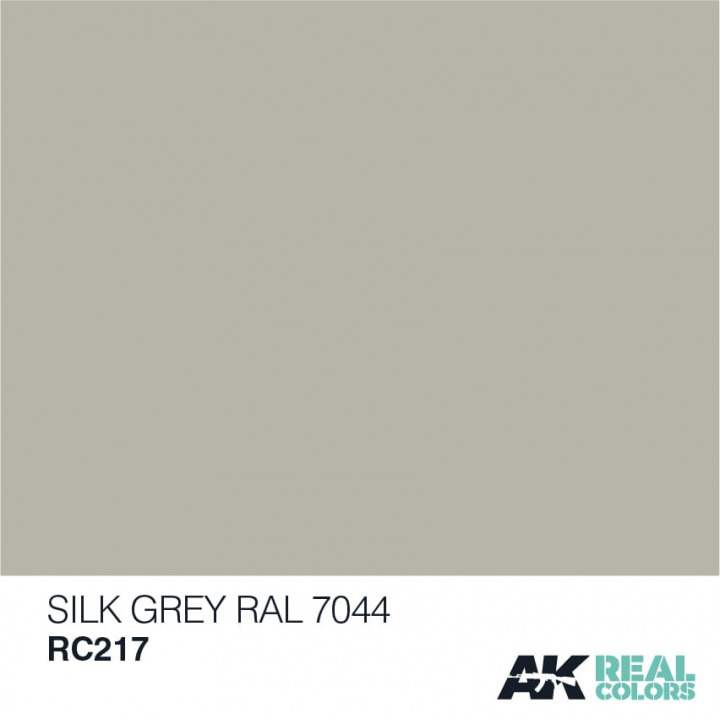 Boxart Seidengrau Silk Grey RAL 7044  AK Real Colors