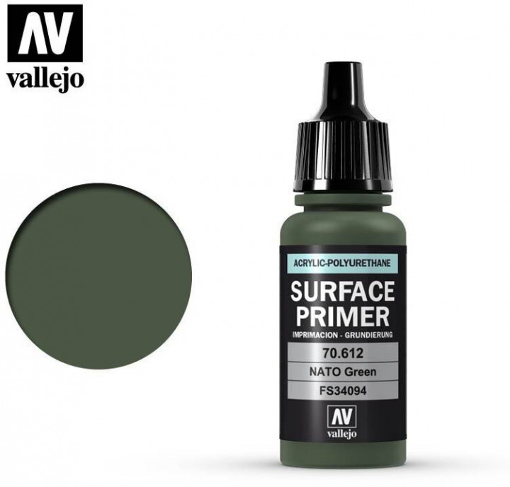 Boxart NATO Green - FS34094 70.612 Vallejo Surface Primer