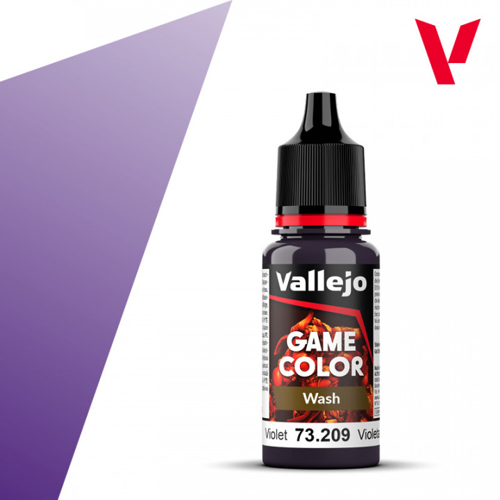 Boxart Violet Wash  Vallejo Game Color