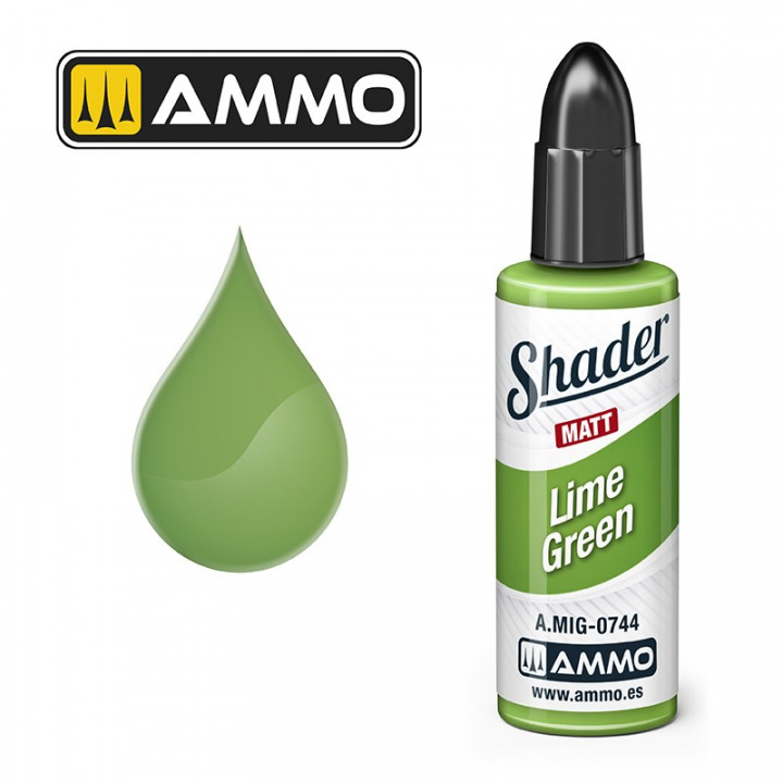 Boxart Lime Green Shader A.MIG-0744 Ammo by Mig Jimenez