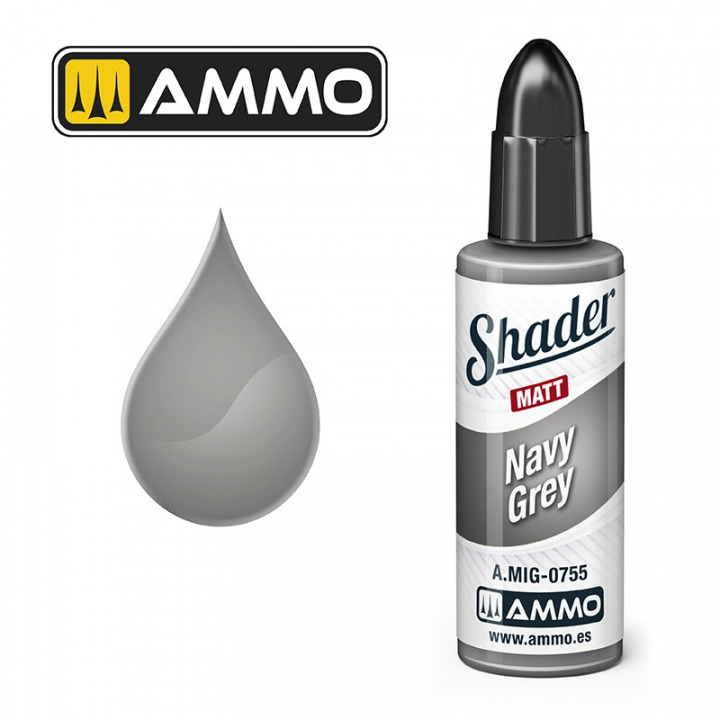 Boxart Navy Grey Shader A.MIG-0755 Ammo by Mig Jimenez