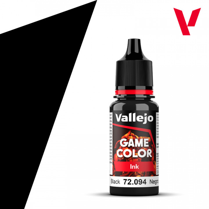 Boxart Black Ink  Vallejo Game Color