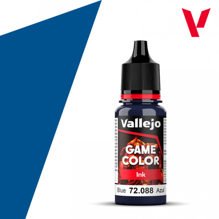 Boxart Blue Ink  Vallejo Game Color