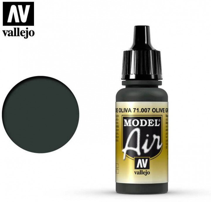 Boxart Olive Green 71.007 Vallejo Model Air